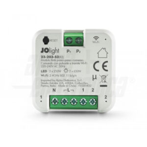 INTERRUTTORE 230V 2X500W WIFI E PULSANTE