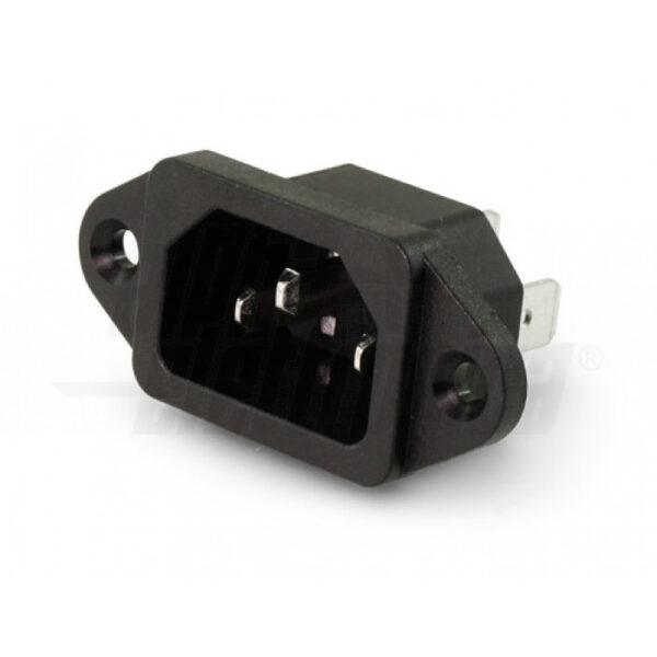 spina-da-pannello-c14-3poli-faston-6-3mm