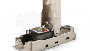 SPINA RJ45 8P8C CAT6A STP METALLO PRESS.