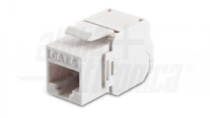 KEYSTONE CAT.6 UTP BIANCO A PRESSIONE