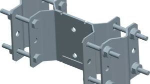 CAVALL.DISTANZIATO X PALI ADIACENTI