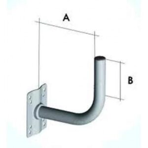 SUPPORTO MURO X PARABOLA CM 75