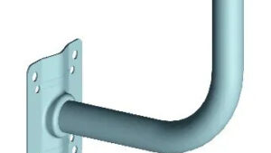 SUPP.MURO CM 24 PIASTRA CM15X12X2,5