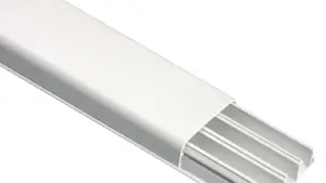 Canale battiscopa e cornice 70x20 bianco