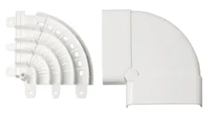 Angolo piano variabile 70x20 bianco