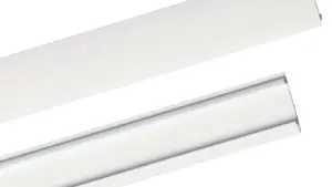 Profilo copri scomparto bianco