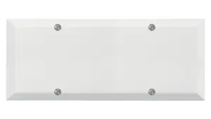 Coperchio copri scatola 6 moduli 100 bianco