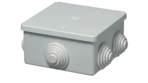 Cassetta derivazione ip44 80x80x40