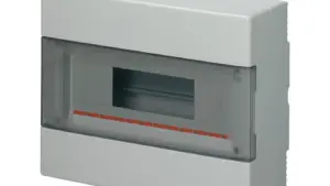 Centralino parete ip40 portella traspare 12mod