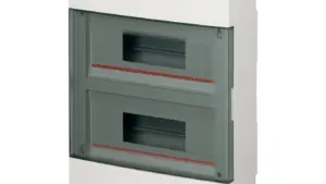 Centralino parete ip40 portella traspa 24mod b