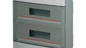Centralino parete ip40 porta trasparente 36mod