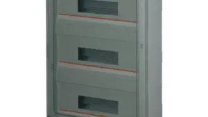Centralino parete ip40 porta trasparente 54mod