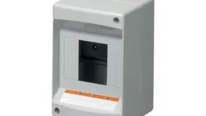 Centralino a parete ip40 senza porte 3/4 moduli