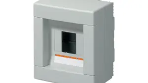 Centrino parete ip40 senza porta 4 moduli