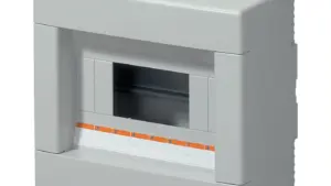 Centralino parete ip40 senza porta 8 moduli