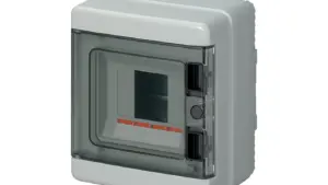 Centralino da parete stagno ip65 4 moduli