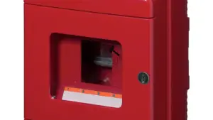 Centralino emergenza ip56 rosso 4 moduli
