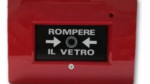 Pulsante d'emergenza a rottura vetro 2sca