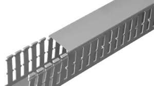 Canale asolato 25 x 80 lamelle 8/12/8 grigio