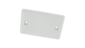 Coperchio cieco 3 moduli 120x83x5 bianco