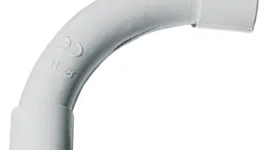 Curva 90° raggio stretto ø 25 mm