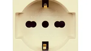 Presa italiana tedesca schuko tondo'2p+t 16a