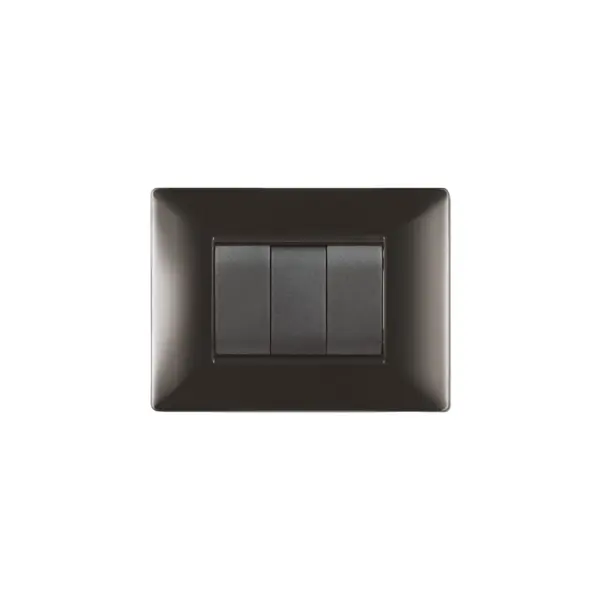 placca-mylife-q-3-moduli-grigio-scuro