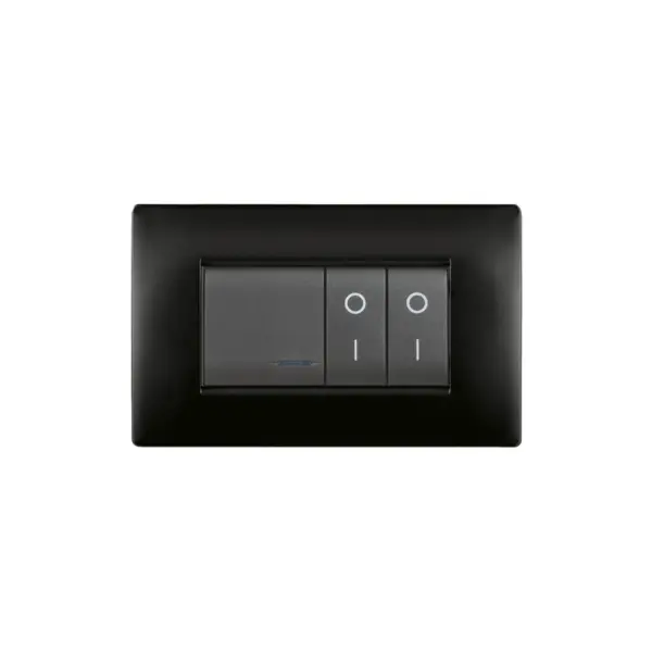 placca-mylife-q-4-moduli-nero-opaco