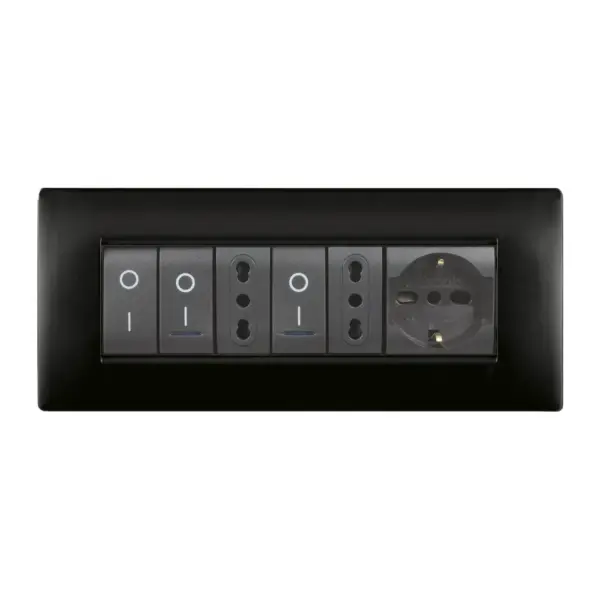 placca-mylife-q-7-moduli-nero-opaco