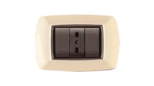 Placca mylife 3 moduli avorio