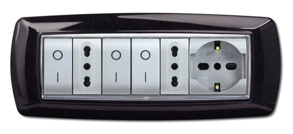 placca-mylife-7-moduli-nero-glittering