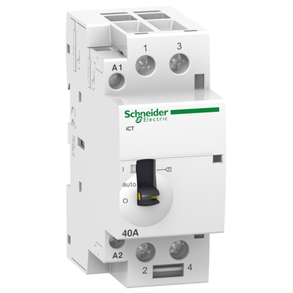 contattore-acti9-ict-2p-2na-40a-15a-240vca