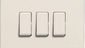 BTicino Magic Placca 3P Resina