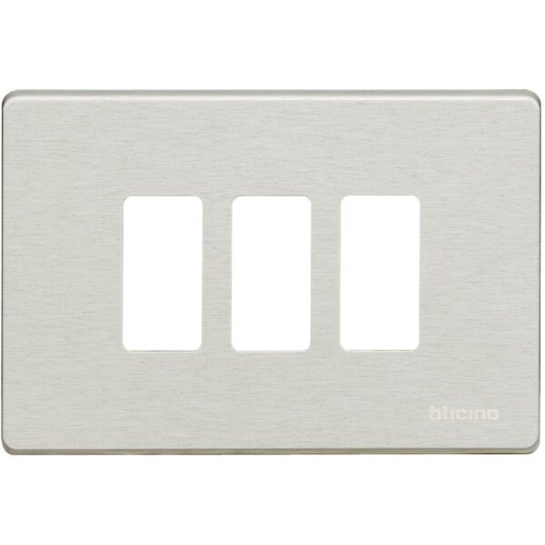 bticino-magic-placca-3p-alluminio-oxidal