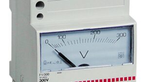 BTicino voltmetro analogico fondo scala di 500
