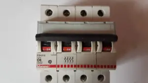 BTicino Interruttore magnetotermico 4P 6A