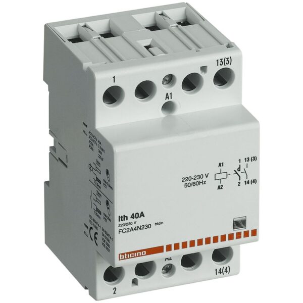 bticino-contattore-modulare-contatto-400v