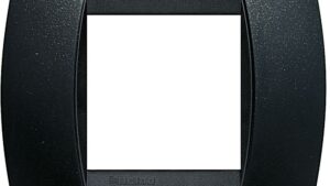 BTicino Placca Livinglight 2 mod acciaio scuro