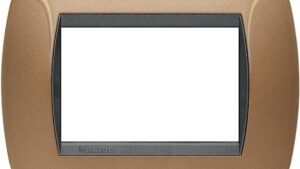 BTicino Placca Livinglight 3 mod br ossidato