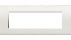 BTicino Placca Livinglight 7 moduli bianca