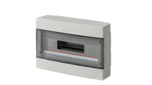 CENTR.PARETE IP40 PORTELLA TRASP.18MODULI B