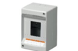 CENTR.PARETE IP40 SENZA PORT. 4 MODULI