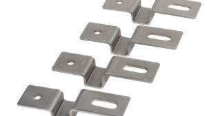 KIT DI 4 STAFFE DI SOSTEGNO - ZINCATE