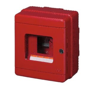 CENTRALINO EMERGENZA IP56 ROSSO 8 MOD.