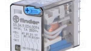 RELE' INDUSTRIALE 4 CONTATTI 7A