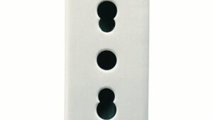 Presa italiana 2p+t 16A bivalente System White