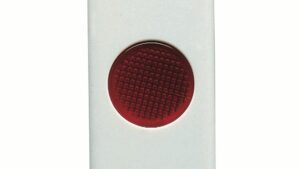 Spia piana diffusore rosso System White