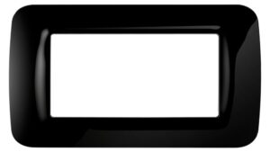 Placca 4 mod nero toner Top System