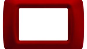 Placca 3 mod amaranto classico Top System