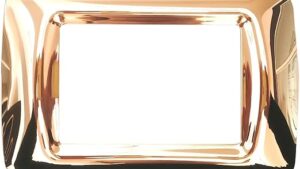 Placca 3 mod oro antico Top System